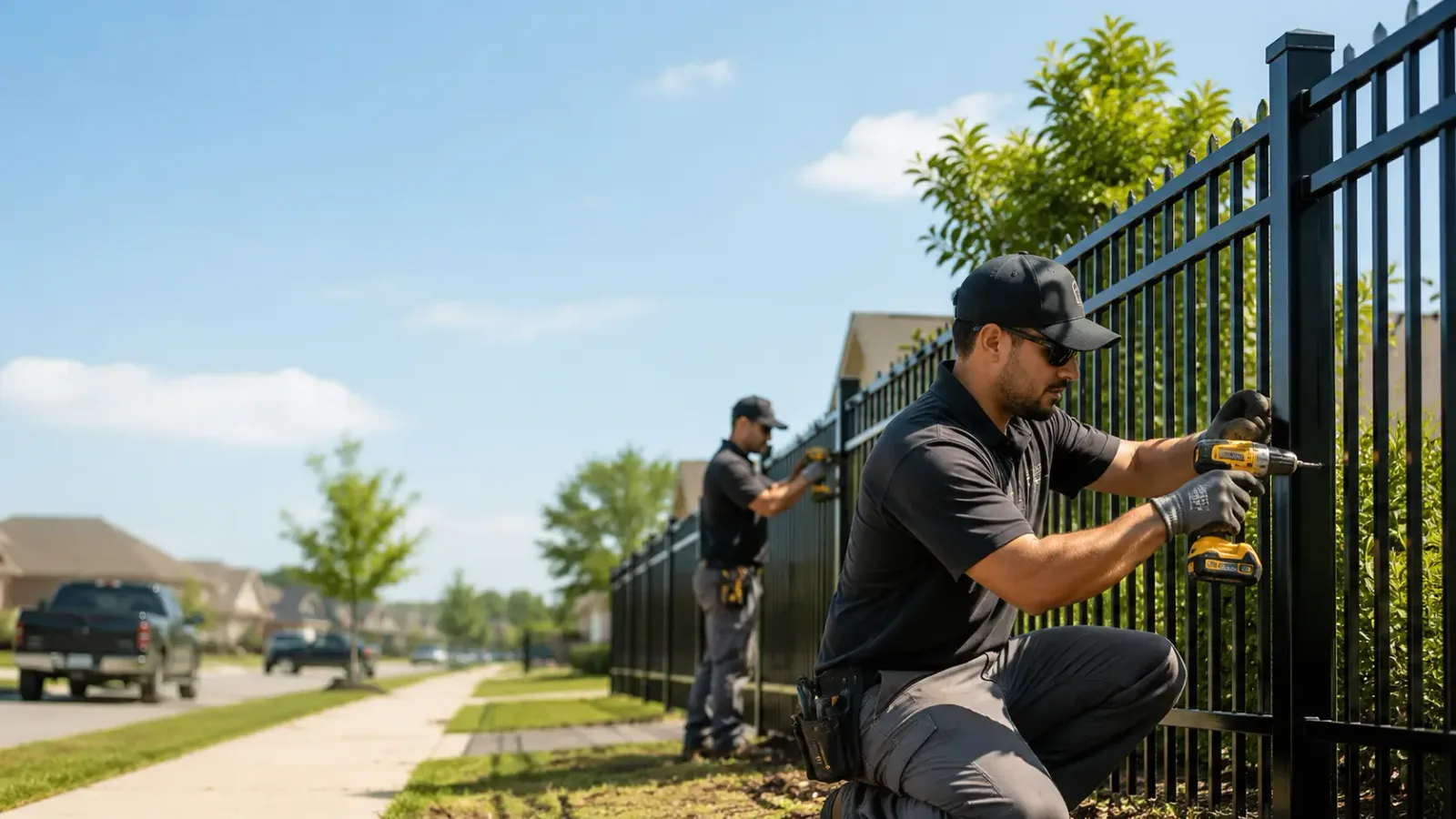 Metal Fence Installation in Brookwood, AL